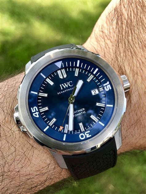 IWC aquatimer jacques cousteau